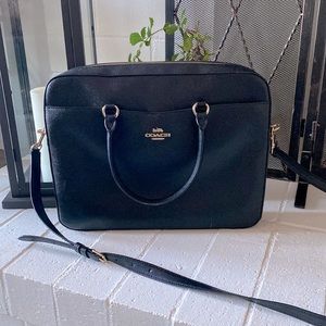 COACH slim briefcase